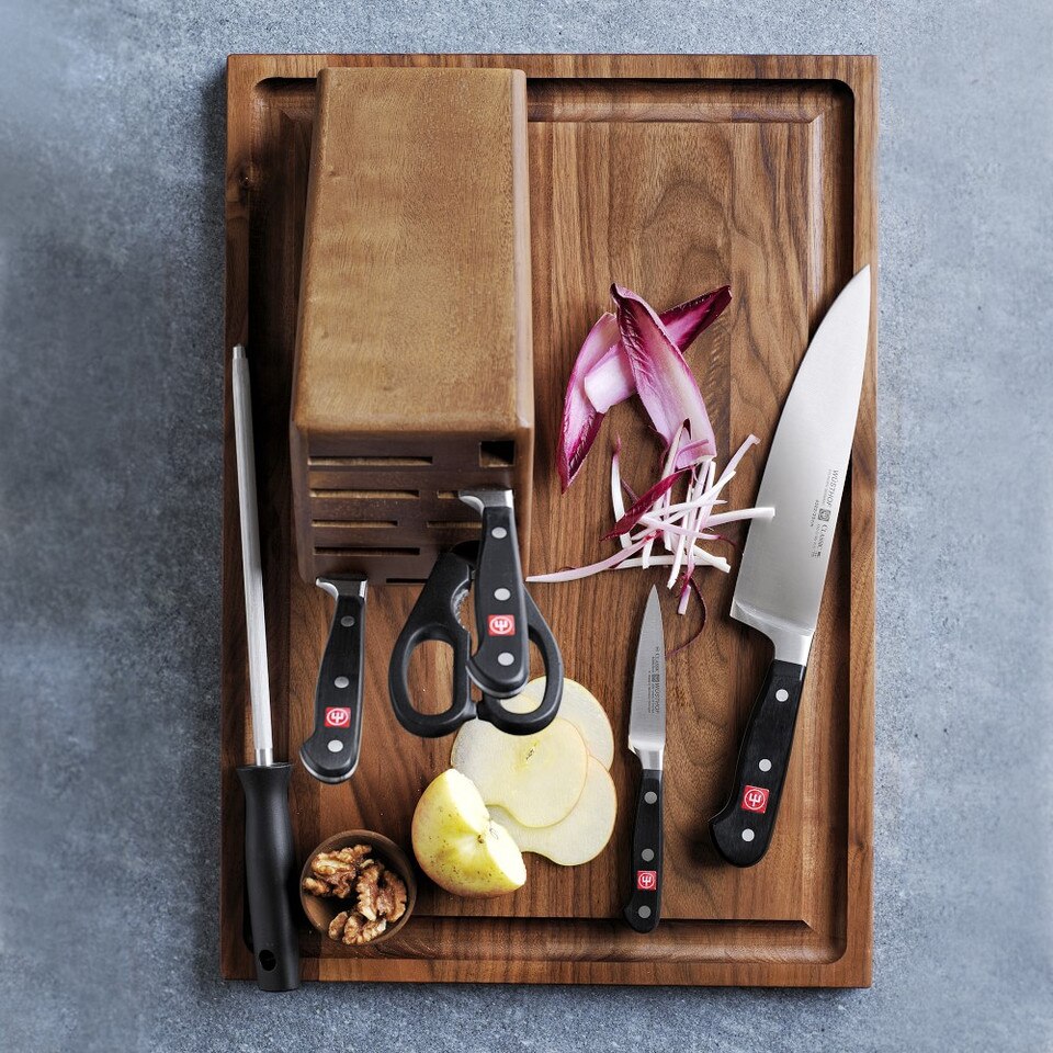 Wüsthof Classic 7Piece Knife Block Set Williams Sonoma Australia